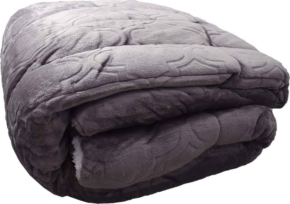 ΚΟΥΒΕΡΤΟΠΑΠΛΩΜΑ ΜΟΝΟ CHIOS HELLAS SHERPA ΜΩΒ 160X220CM CHIOS HELLAS