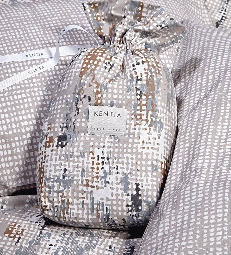ΣΕΝΤΟΝΙΑ ΥΠΕΡΔΙΠΛΑ ΚΕΝΤΙΑ LUCAS 22 GREY- ECRU- BLUE- LIGHT BROWN ΧΩΡΙΣ ΛΑΣΤΙΧΟ ΣΕΤ 4 ΤΜΧ 240X270CM KENTIA