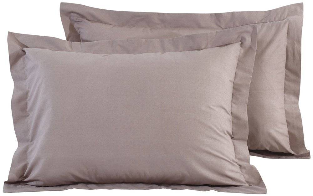 DAS HOME ΖΕΥΓΟΣ ΜΑΞΙΛΑΡΟΘΗΚΕΣ DAS HOME BEST LINE 1003 DARK NUDE (50CMX70CM)