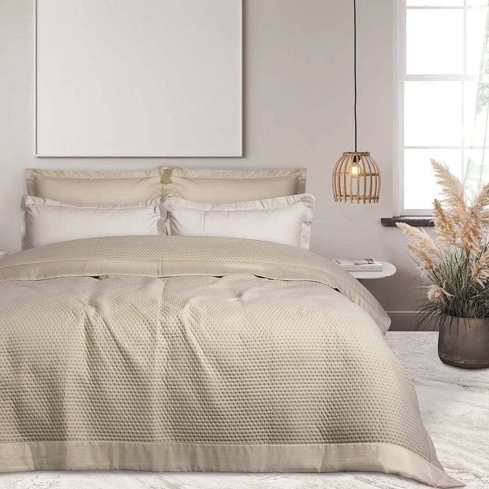 ΚΟΥΒΕΡΛΙ ΥΠΕΡΔΙΠΛΟ DAS HOME HAPPY 9634 ΣΠΑΓΓΙ (220X240CM) DAS HOME