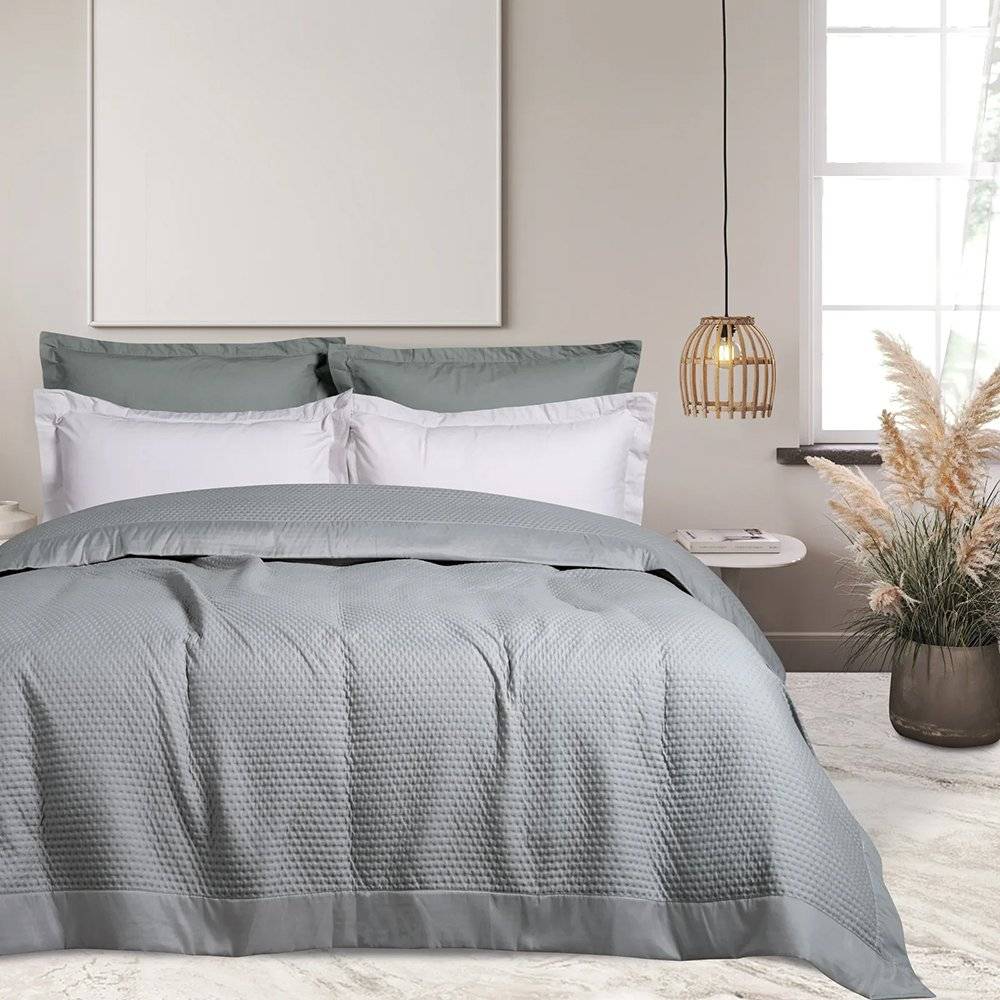Κουβερλί Υπέρδιπλο Das Home Happy 9635 Γκρι 220x240