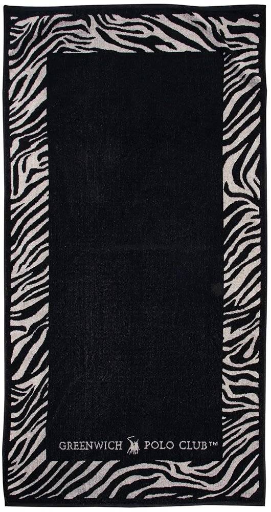 ΠΕΤΣΕΤΑ ΘΑΛΑΣΣΗΣ GREENWICH POLO CLUB 3884 ΜΑΥΡΗ (170X90CM) GREENWICH POLO CLUB