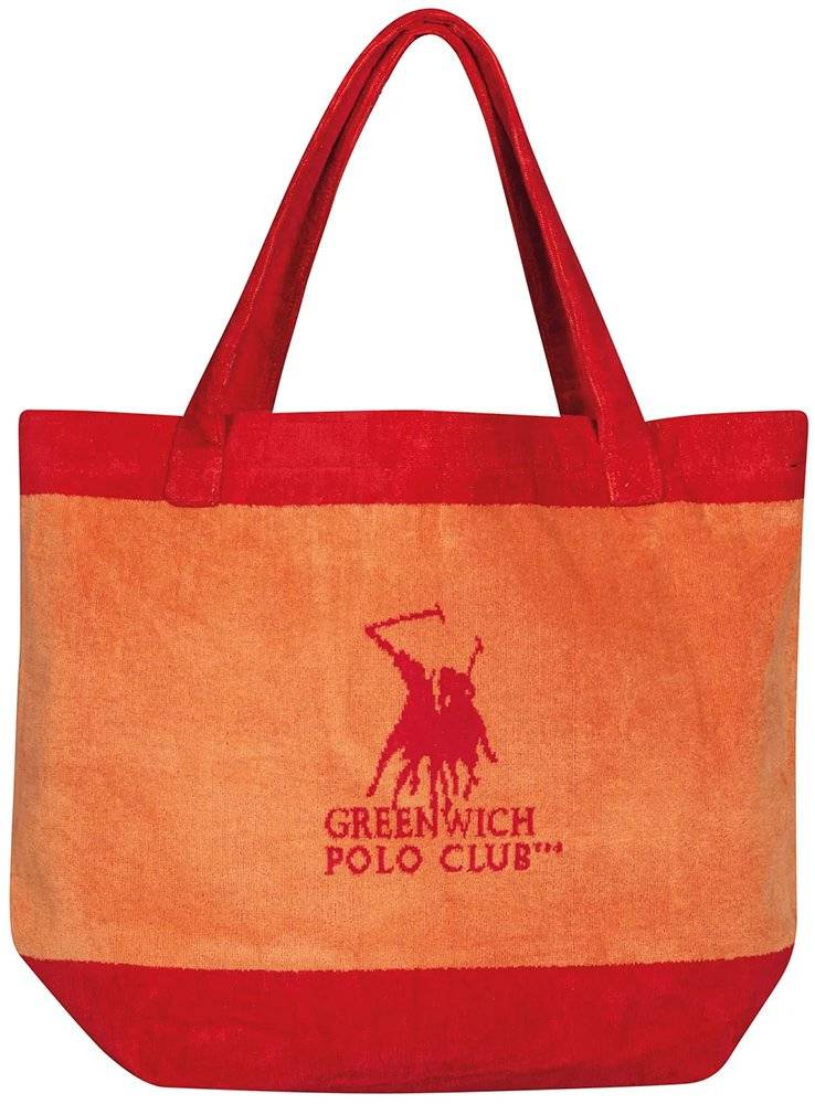 ΤΣΑΝΤΑ ΘΑΛΑΣΣΗΣ GREENWICH POLO CLUB 3860 ΚΟΚΚΙΝΟ-ΚΟΡΑΛΙ (55CMΧ40CM)
