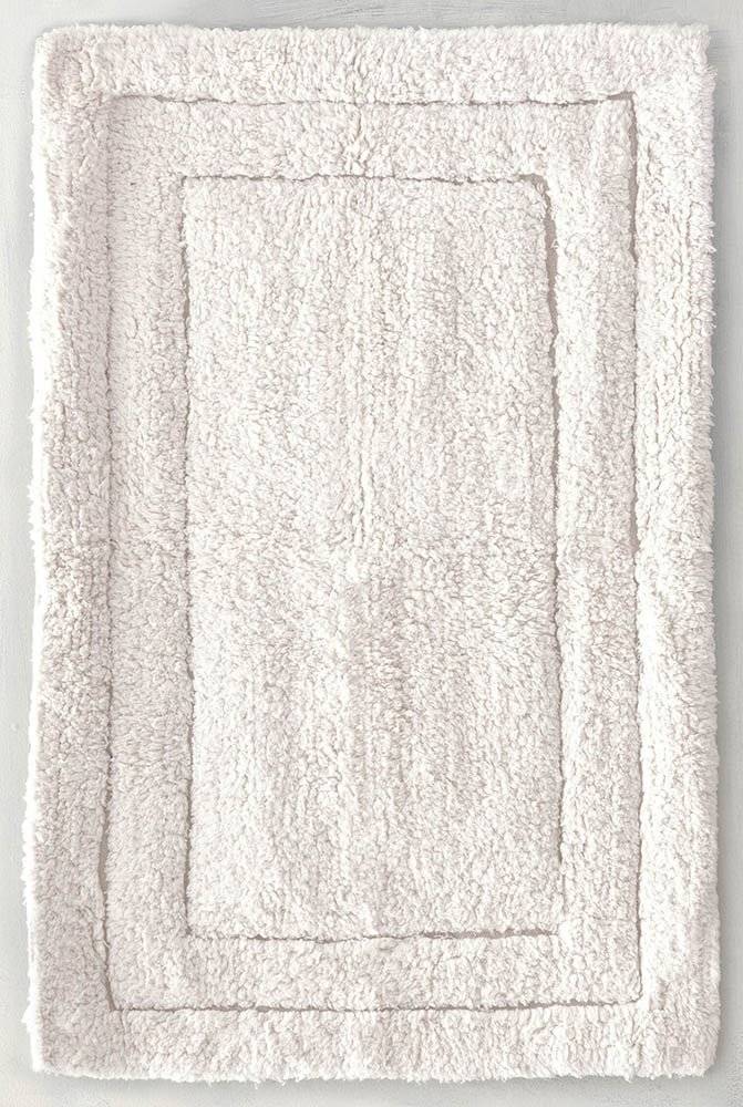 ΤΑΠΕΤΟ ΜΠΑΝΙΟΥ RYTHMOS SENNA ΒΑΜΒΑΚΕΡΟ ΛΕΥΚΟ (60X90CM)