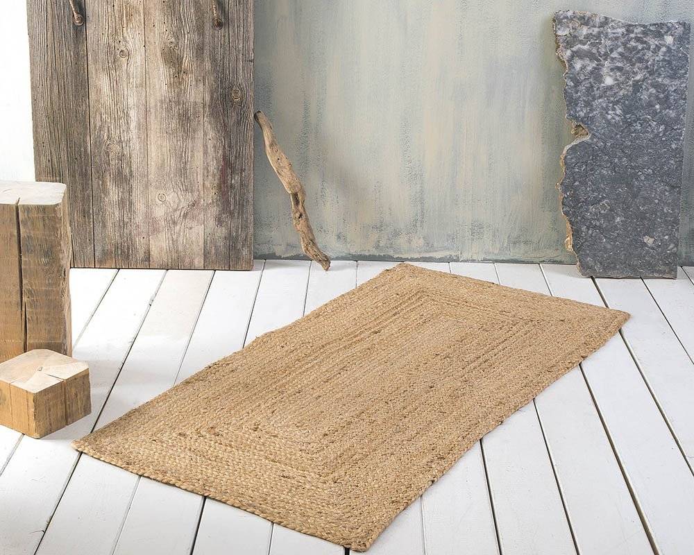 ΧΑΛΙ RYTHMOS RATTAN ΜΠΕΖ (70X140CM) RYTHMOS