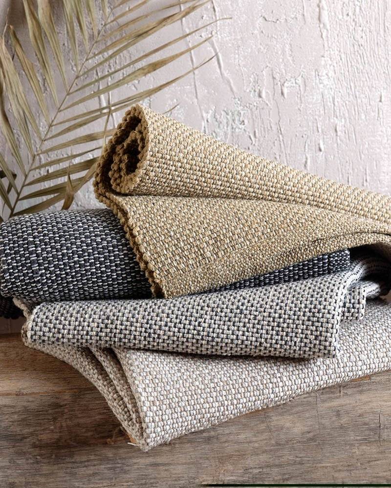 RYTHMOS ΧΑΛΙ RYTHMOS ARECIBO ΒΑΜΒΑΚΕΡΟ ΓΚΡΙ ΑΝΟΙΧΤΟ (60X120CM)