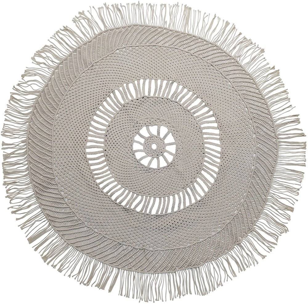 ΣΤΡΟΓΓΥΛΟ ΧΑΛΙ ΚΟΜΒΟΣ MACRAME ΒΑΜΒΑΚΕΡΟ NATURAL (150CM) φωτογραφία