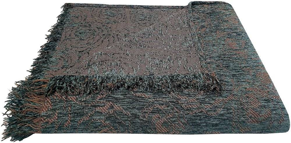 ΡΙΧΤΑΡΙ ΤΡΙΘΕΣΙΟ ΚΟΜΒΟΣ ΣΕΝΙΛ ROSE SKY GREY (180CMX280CM)