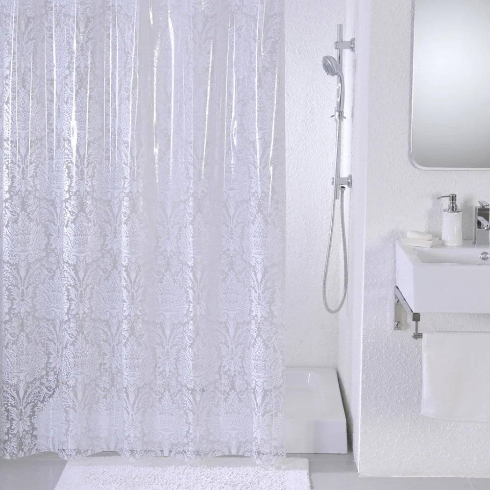 SPIRELLA KOYΡΤΙΝΑ ΜΠΑΝΙΟΥ SPIRELLA LYDIA ΠΛΑΣΤΙΚH (180Χ200CM)