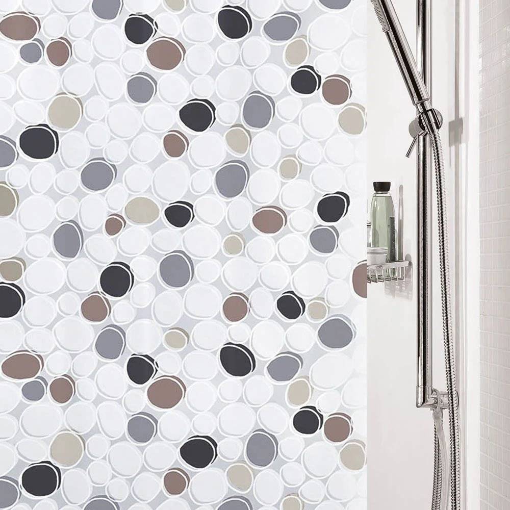 SPIRELLA KOYΡΤΙΝΑ ΜΠΑΝΙΟΥ SPIRELLA DIDO ΠΛΑΣΤΙΚH (180Χ200CM)