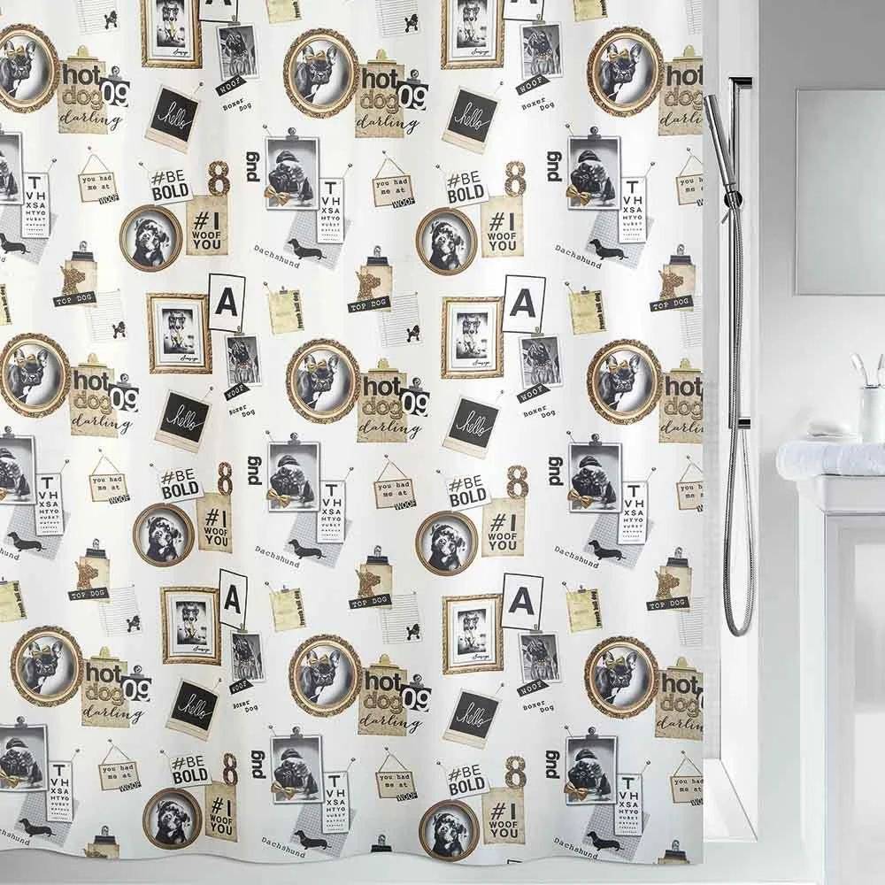 KOYΡΤΙΝΑ ΜΠΑΝΙΟΥ SPIRELLA POSE ΠΟΛΥΕΣΤΕΡΑΣ (180Χ200CM)