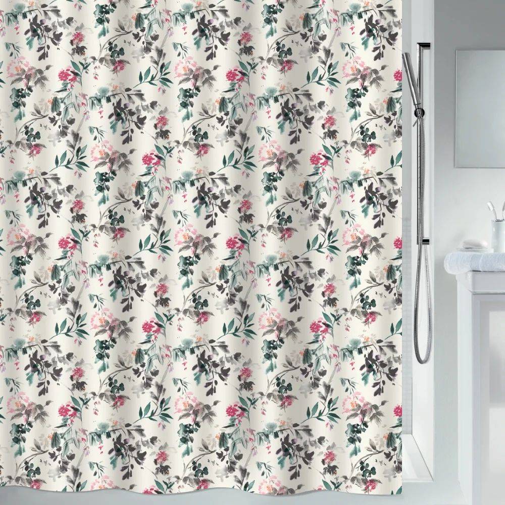 KOYΡΤΙΝΑ ΜΠΑΝΙΟΥ SPIRELLA JINZO ΠΟΛΥΕΣΤΕΡΑΣ (180Χ200CM) SPIRELLA