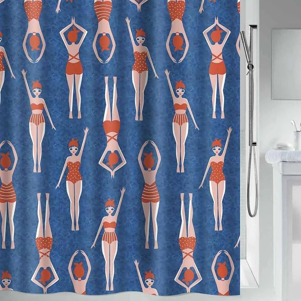 KOYΡΤΙΝΑ ΜΠΑΝΙΟΥ SPIRELLA BAIGNEUSES ΠΟΛΥΕΣΤΕΡΑΣ (180Χ200CM) SPIRELLA