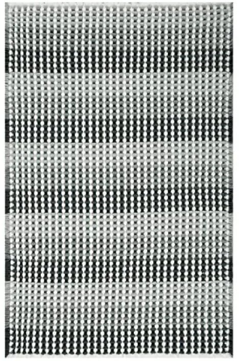 SPIRELLA ΧΑΛΑΚΙ ΜΠΑΝΙΟΥ SPIRELLA CONE ΠΟΛΥΕΣΤΕΡΑΣ ΜΑΥΡΟ (80Χ50CM)