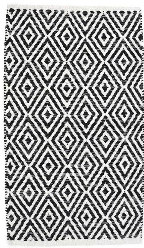 RAINBOW ΧΑΛΑΚΙ ΜΠΑΝΙΟΥ RAINBOW LAUREN ΒΑΜΒΑΚΕΡΟ ΜΑΥΡΟ (80Χ50CM)