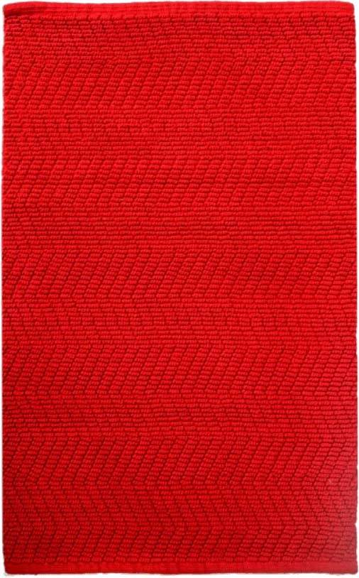 RAINBOW ΧΑΛΑΚΙ ΜΠΑΝΙΟΥ RAINBOW ELLIA ΒΑΜΒΑΚΕΡΟ ΚΟΚΚΙΝΟ (50X80CM)