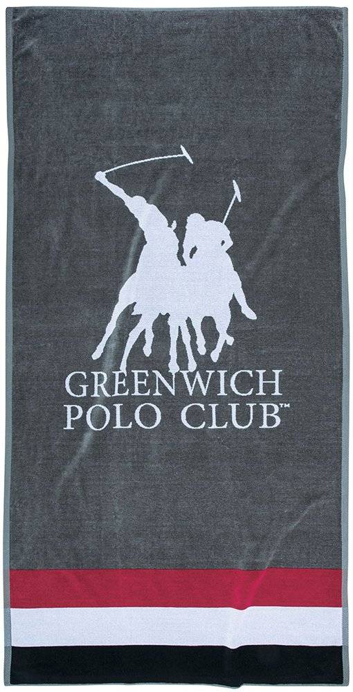 ΠΕΤΣΕΤΑ ΘΑΛΑΣΣΗΣ GREENWICH POLO CLUB 3867 ΓΚΡΙ (90Χ180CM) GREENWICH POLO CLUB