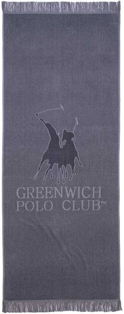 GREENWICH POLO CLUB ΠΕΤΣΕΤΑ ΘΑΛΑΣΣΗΣ GREENWICH POLO CLUB ΒΑΜΒΑΚΕΡΗ 3621 ΓΚΡΙ (70Χ170CM)