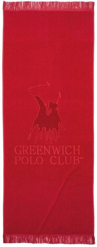ΠΕΤΣΕΤΑ ΘΑΛΑΣΣΗΣ GREENWICH POLO CLUB ΒΑΜΒΑΚΕΡΗ 3657 ΚΟΚΚΙΝΟ (70Χ170CM)