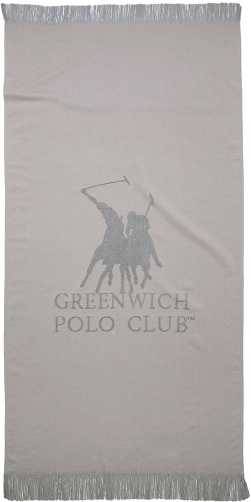 GREENWICH POLO CLUB ΠΕΤΣΕΤΑ ΘΑΛΑΣΣΗΣ GREENWICH POLO CLUB ΒΑΜΒΑΚΕΡΗ 3778 ΓΚΡΙ (80Χ170CM)