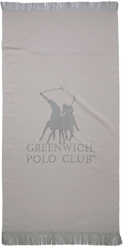 ΠΕΤΣΕΤΑ ΘΑΛΑΣΣΗΣ GREENWICH POLO CLUB ΒΑΜΒΑΚΕΡΗ 3778 ΓΚΡΙ (80Χ170CM) GREENWICH POLO CLUB