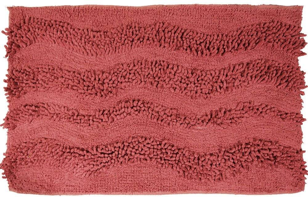 ΠΑΤΑKΙ ΜΠΑΝΙΟΥ SAN LORENTZO WAVES ΒΑΜΒΑΚΕΡΟ ΣΑΠΙΟ ΜΗΛΟ (45X70CM)