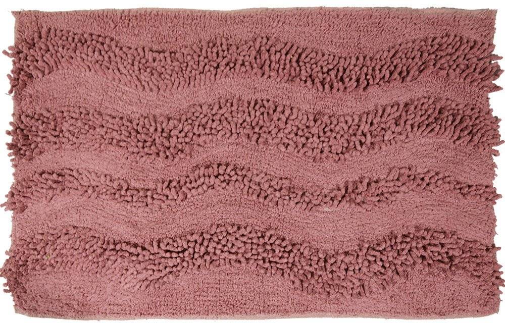 ΠΑΤΑKΙ ΜΠΑΝΙΟΥ SAN LORENTZO WAVES ΒΑΜΒΑΚΕΡΟ ΚΑΦΕ (45X70CM)