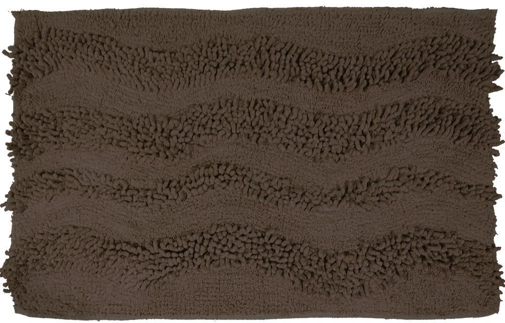 SAN LORENTZO ΠΑΤΑKΙ ΜΠΑΝΙΟΥ SAN LORENTZO WAVES ΒΑΜΒΑΚΕΡΟ ΚΑΦΕ (45X70CM)