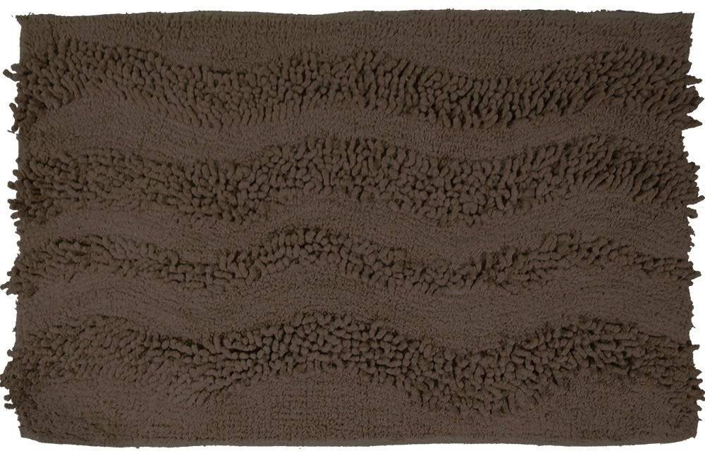 ΠΑΤΑKΙ ΜΠΑΝΙΟΥ SAN LORENTZO WAVES ΒΑΜΒΑΚΕΡΟ ΚΑΦΕ (45X70CM) SAN LORENTZO