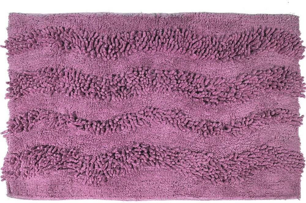 SAN LORENTZO ΠΑΤΑKΙ ΜΠΑΝΙΟΥ SAN LORENTZO WAVES ΒΑΜΒΑΚΕΡΟ ΜΩΒ (45X70CM)