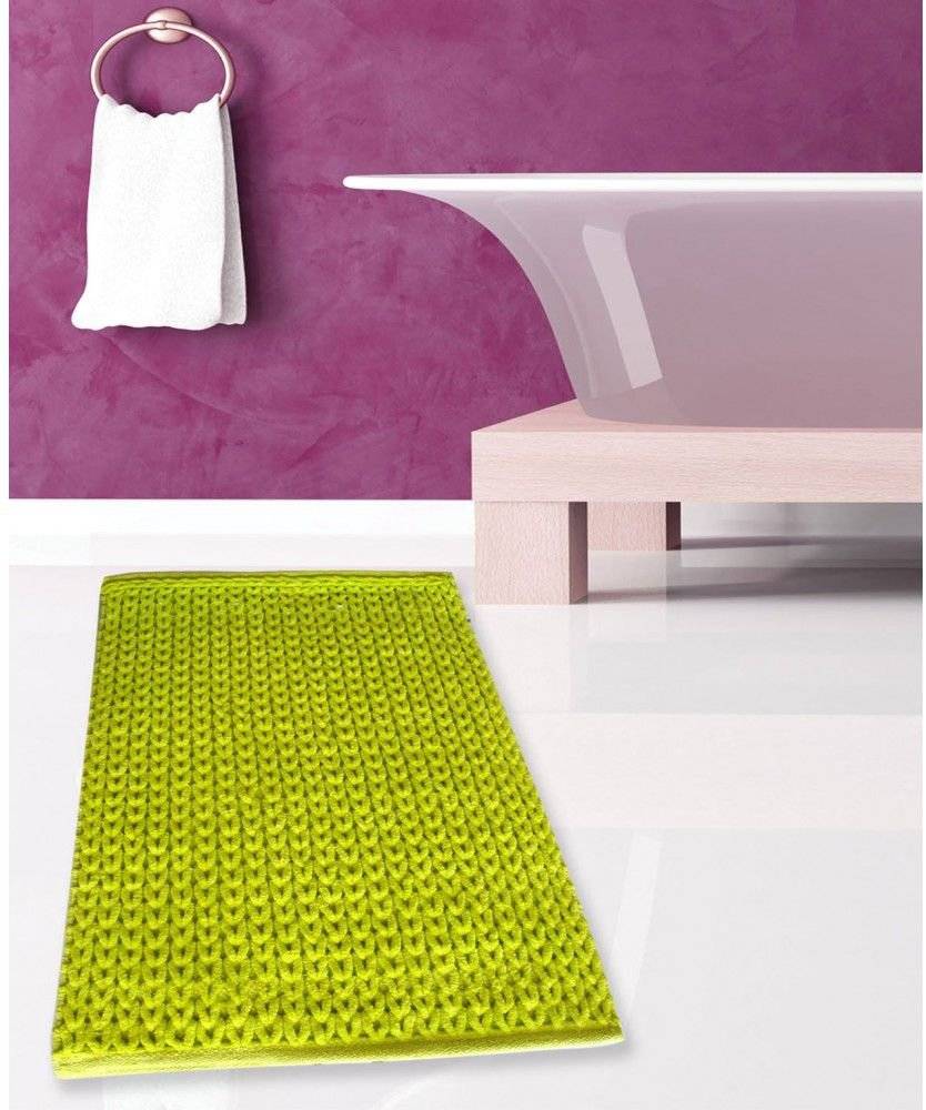 ΠΑΤΑKΙ ΜΠΑΝΙΟΥ SAN LORENTZO CΗΕΝΙLLΕ ΒΑΜΒΑΚΕΡΟ LIME (70X120CM) SAN LORENTZO