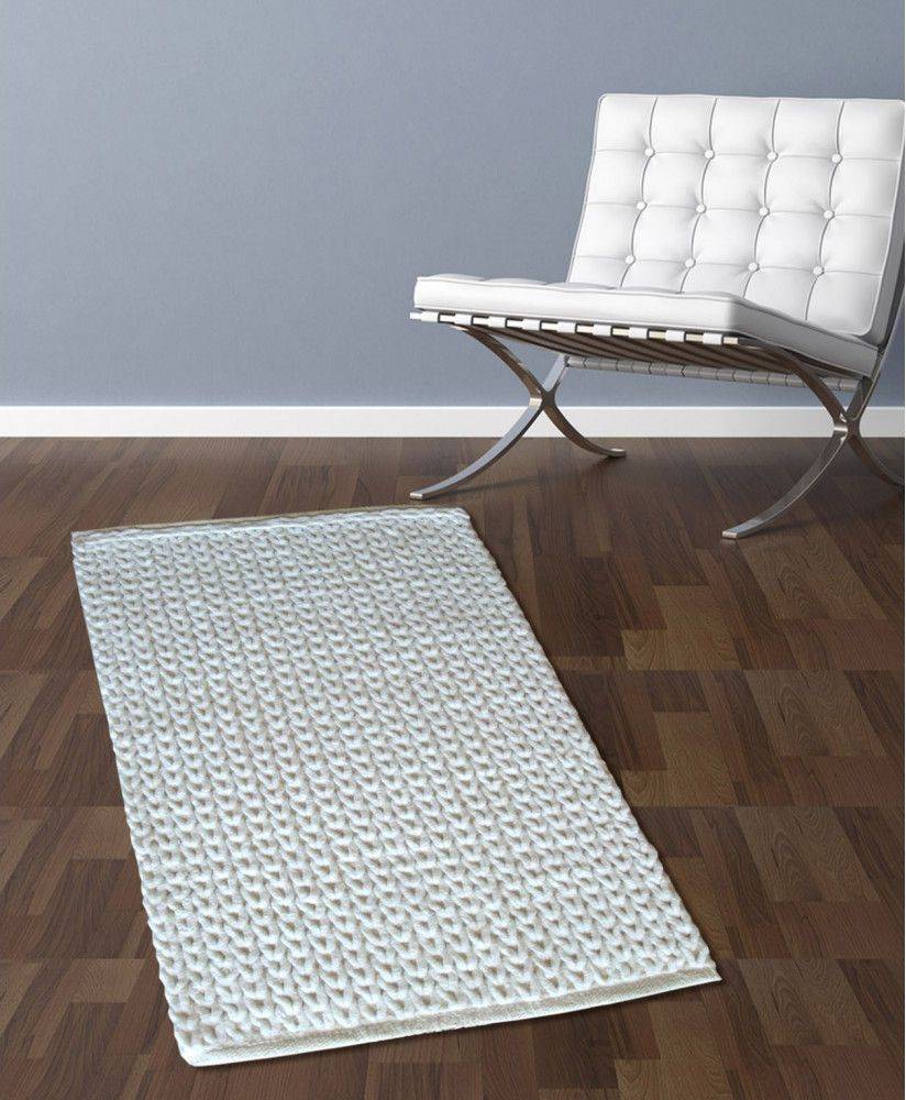 ΠΑΤΑKΙ ΜΠΑΝΙΟΥ SAN LORENTZO CΗΕΝΙLLΕ ΒΑΜΒΑΚΕΡΟ ΛΕΥΚΟ (50X80CM)