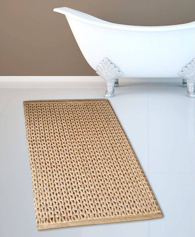 ΠΑΤΑKΙ ΜΠΑΝΙΟΥ SAN LORENTZO CΗΕΝΙLLΕ ΒΑΜΒΑΚΕΡΟ ΜΠΕΖ (50X80CM) SAN LORENTZO