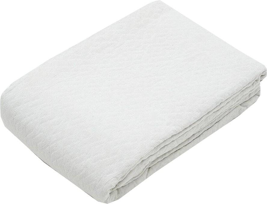 ΚΟΥΒΕΡΛΙ ΥΠΕΡΔΙΠΛΟ PENNIE ΑΥΓΕΡΙΝΟΣ 3D ΖΑΚΑΡ ΛΕΥΚΟ (230X260CM) PENNIE