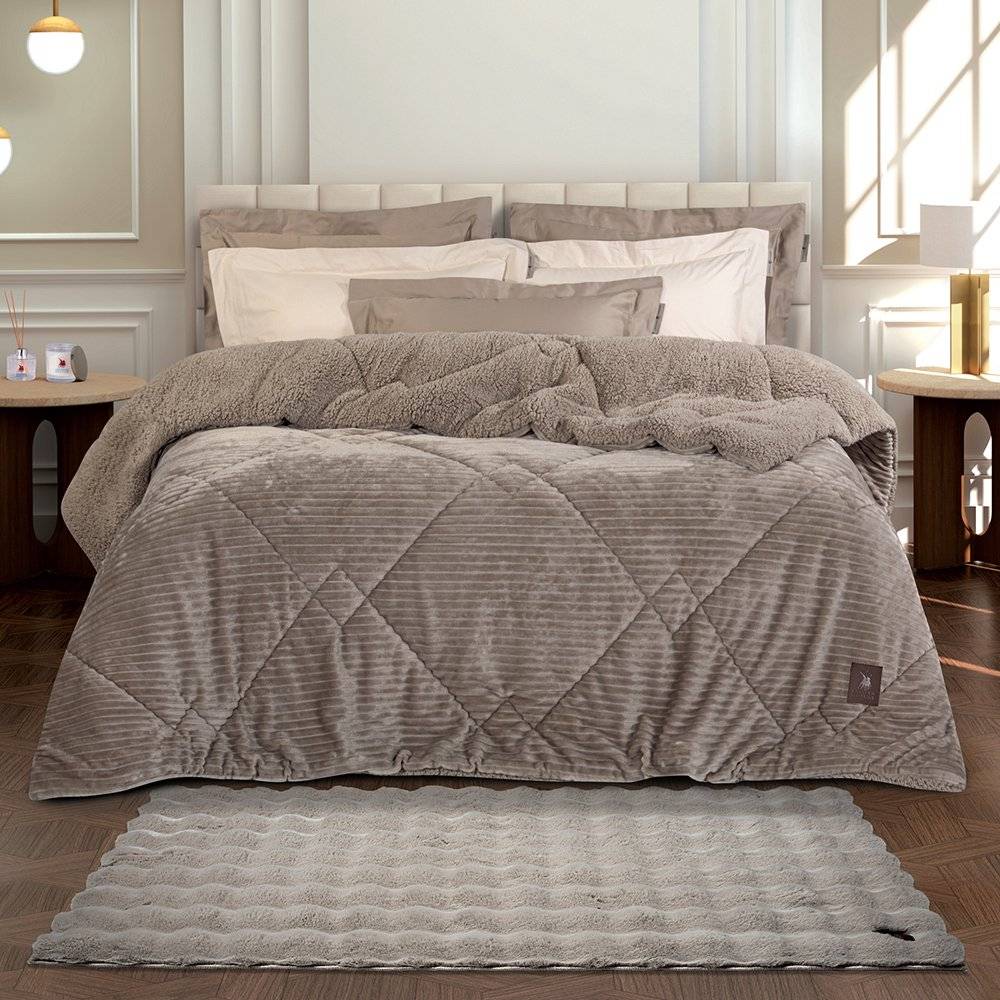 ΧΑΛΙ GREENWICH POLO CLUB FAUX FUR 3110 (75X140CM)