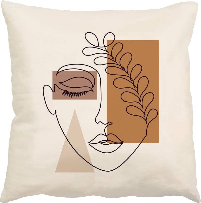 CHIC MIC ΔΙΑΚΟΣΜΗΤΙΚΗ ΜΑΞΙΛΑΡΟΘΗΚΗ CHIC MIC ORGANIC COTTON PILLOW WOMAN (50X50CM)