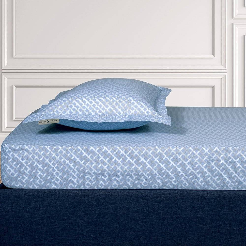 ΣΕΝΤΟΝΙ ΥΠΕΡΔΙΠΛΟ GREENWICH POLO CLUB 2511 ΓΑΛΑΖΙΟ 160Χ200+35CM GREENWICH POLO CLUB