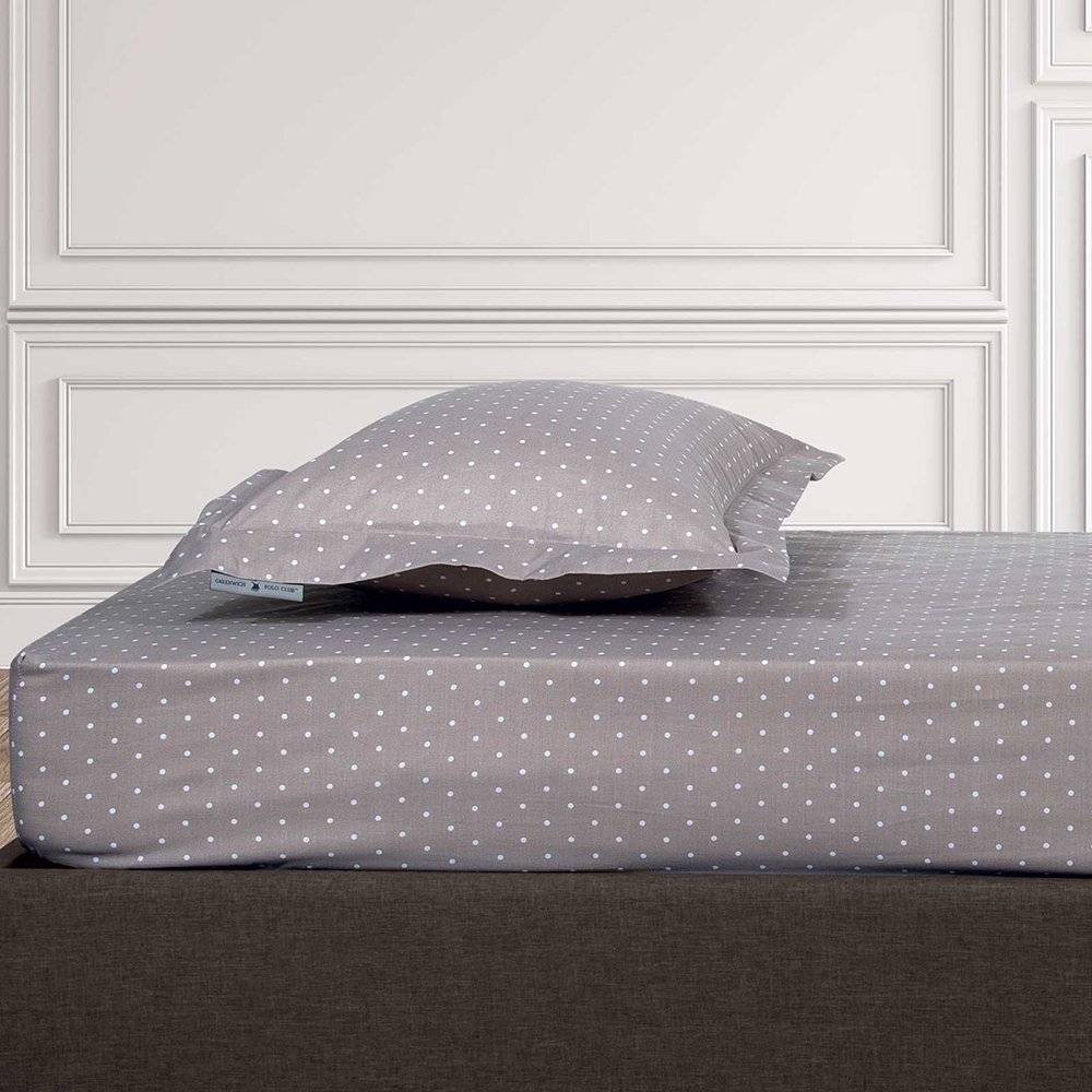 ΣΕΝΤΟΝΙ ΥΠΕΡΔΙΠΛΟ GREENWICH POLO CLUB 2504 ΓΚΡΙ 160Χ200+35CM