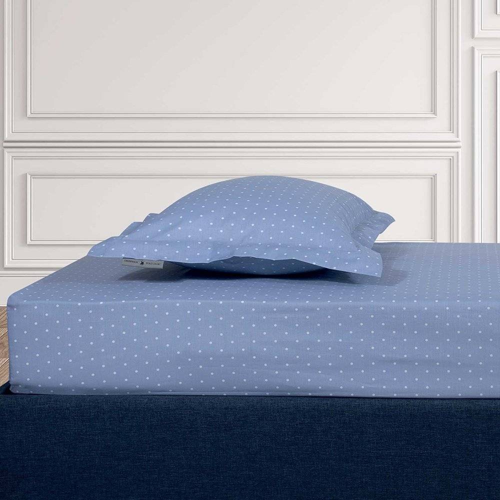 ΣΕΝΤΟΝΙ ΥΠΕΡΔΙΠΛΟ GREENWICH POLO CLUB 2503 ΓΑΛΑΖΙΟ 160Χ200+35CM GREENWICH POLO CLUB