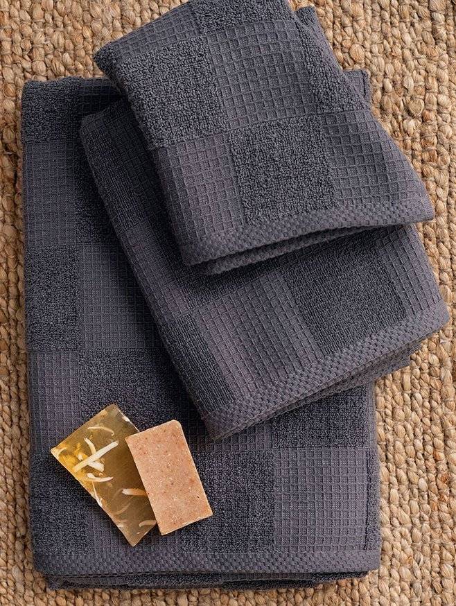 ΠΕΤΣΕΤΕΣ ΜΠΑΝΙΟΥ PALAMAIKI HOME KENLEY ΓΚΡΙ 3ΤΜΧ ΠΑΛΑΜΑΙΚΗ