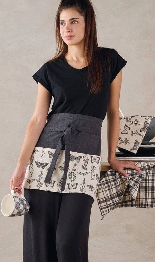 ΠΟΔΙΑ ΚΟΥΖΙΝΑΣ KENTIA CUCINARE 242 BLACK-BEIGE (70X39CM)