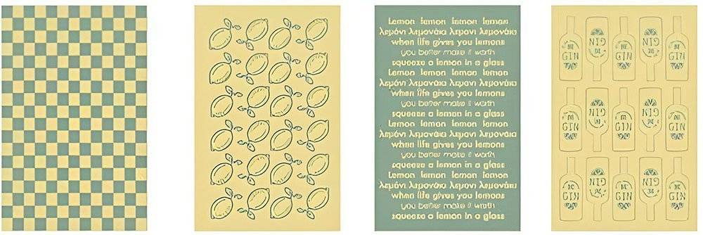 ΣΕΤ ΠΕΤΣΕΤΕΣ ΚΟΥΖΙΝΑΣ PALAMAIKI JACK100 4ΤΜΧ (40X60CM) ΠΑΛΑΜΑΙΚΗ