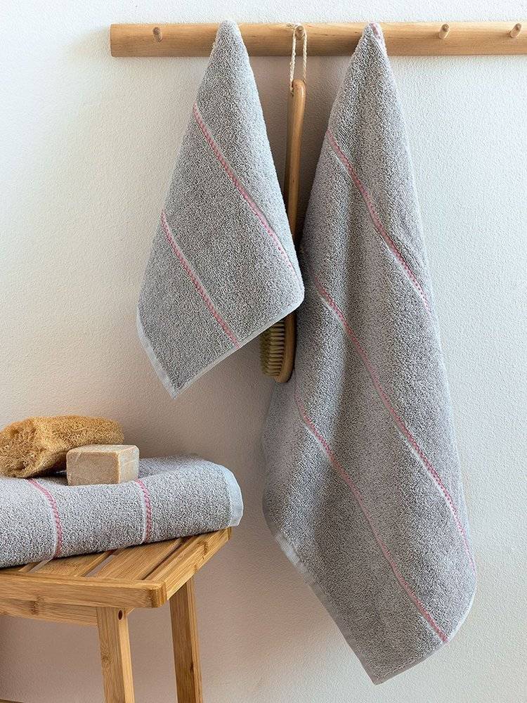 ΠΕΤΣΕΤΕΣ ΜΠΑΝΙΟΥ PALAMAIKI HOME CLER SILVER 3ΤΜΧ ΠΑΛΑΜΑΙΚΗ