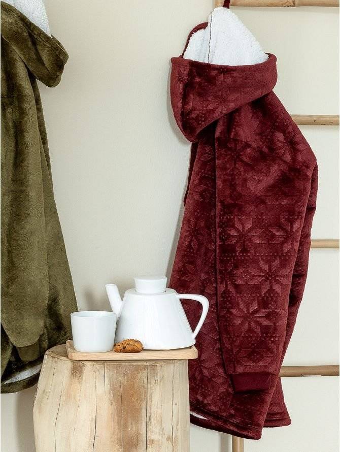 ΚΟΥΒΕΡΤΑ ΜΕ ΚΟΥΚΟΥΛΑ PALAMAIKI HUHU/2 SNOW (90X100CM) ΠΑΛΑΜΑΙΚΗ