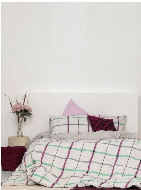 ΣΕΝΤΟΝΙΑ ΥΠΕΡΔΙΠΛΑ PALAMAIKI HOME FL6164 ΜΠΕΖ 240X260CM ΣΕΤ 4 ΤΜΧ ΠΑΛΑΜΑΙΚΗ