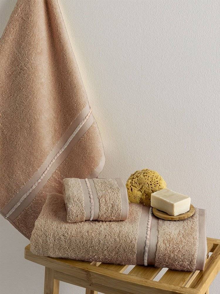 ΠΕΤΣΕΤΕΣ ΜΠΑΝΙΟΥ PALAMAIKI HOME RAZ BEIGE 3ΤΜΧ