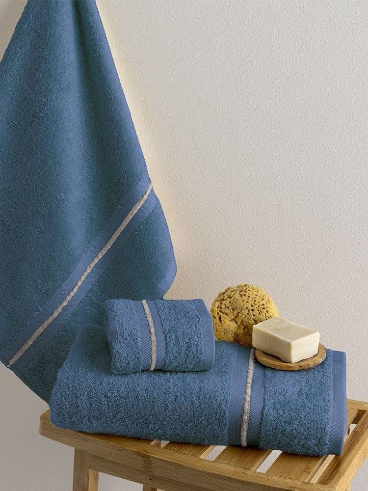 ΠΕΤΣΕΤΕΣ ΜΠΑΝΙΟΥ PALAMAIKI HOME RAZ BLUE 3ΤΜΧ