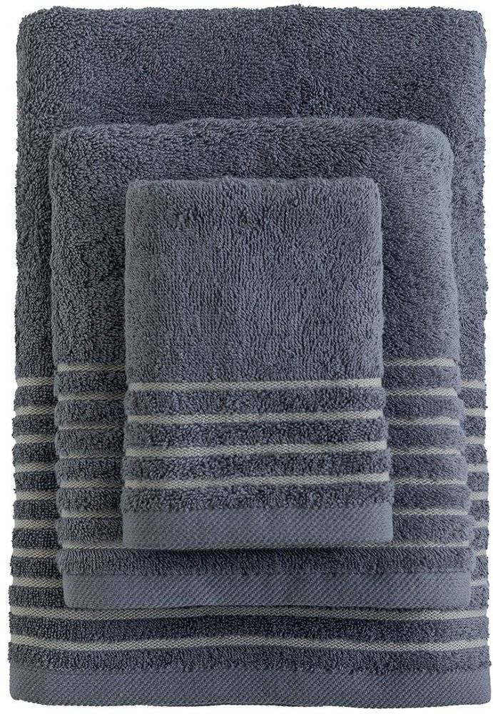 ΠΕΤΣΕΤΕΣ ΜΠΑΝΙΟΥ PALAMAIKI HOME SER GREY 3ΤΜΧ