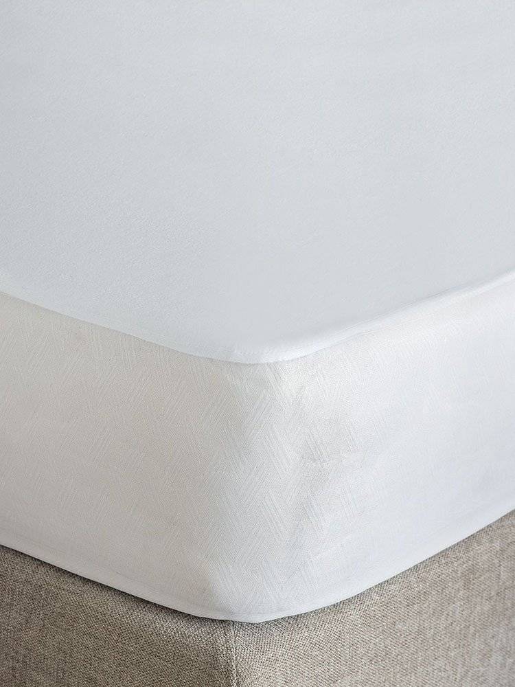 ΚΑΛΥΜΜΑ ΥΠΕΡΔΙΠΛΟ PALAMAIKI JERSEY WHITE COMFORT WATERPROOF (160X200+35CM) ΠΑΛΑΜΑΙΚΗ