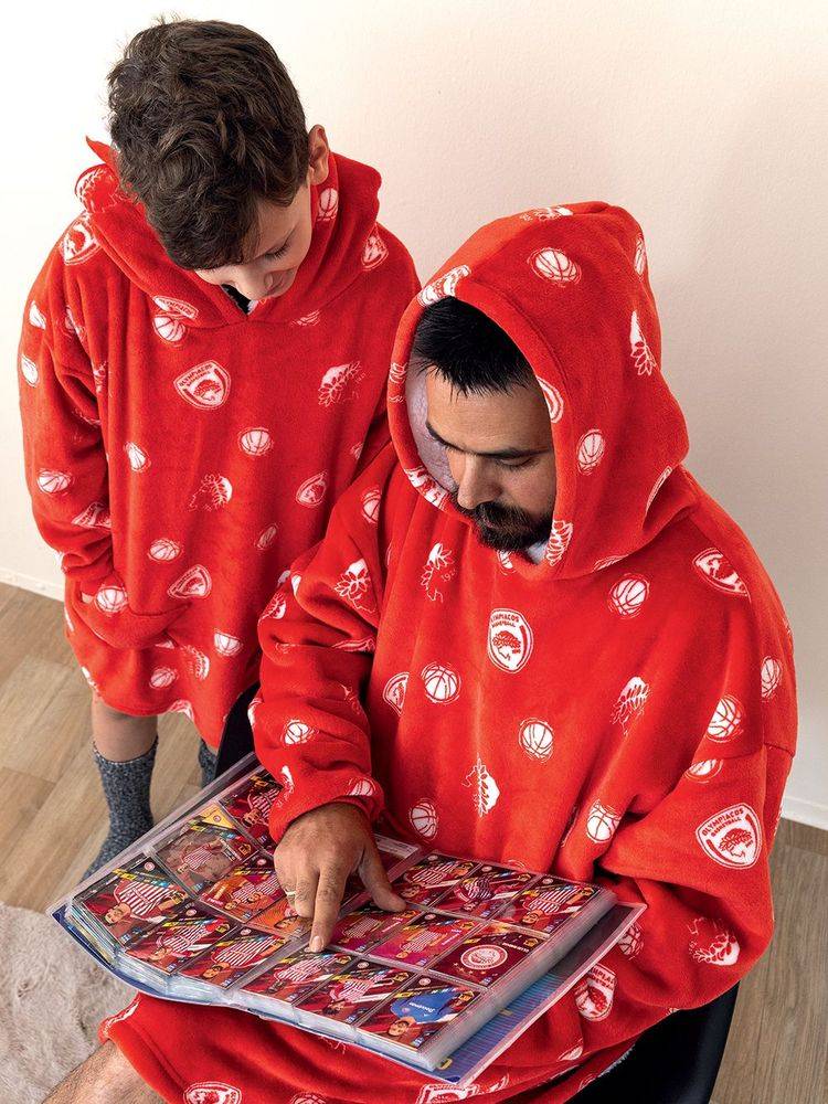 ΚΟΥΒΕΡΤΑ ΜΕ ΚΟΥΚΟΥΛΑ PALAMAIKI HUHU OLYMPIACOS ΠΑΛΑΜΑΙΚΗ